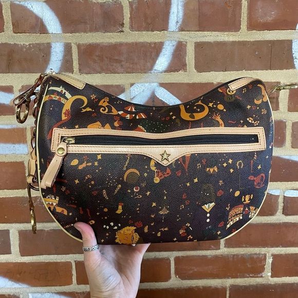 PIERO GUIDI Stella Hobo Bag Magic Circus Purse- Authentic! - Picture 1 of 16